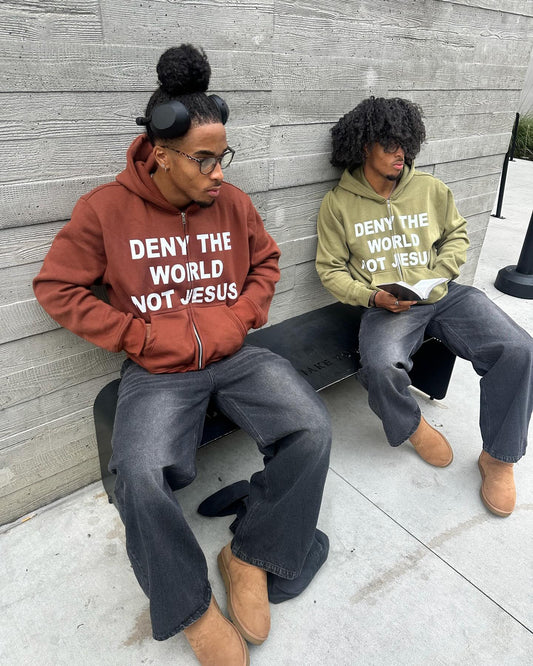 "Deny The World Not Jesus" Hoodie