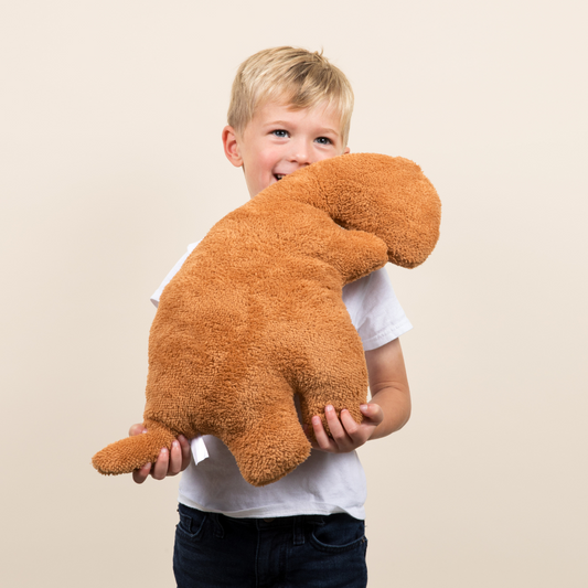 NugPlush™ Dinosaur Chicken Nugget Plushie