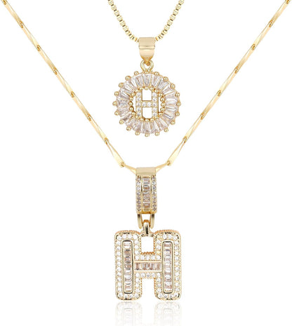 2 Pack Initial Necklace (80% OFF Today!)