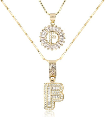 2 Pack Initial Necklace (80% OFF Today!)