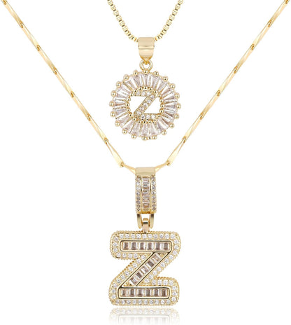 2 Pack Initial Necklace (80% OFF Today!)