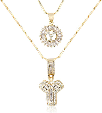 2 Pack Initial Necklace (80% OFF Today!)