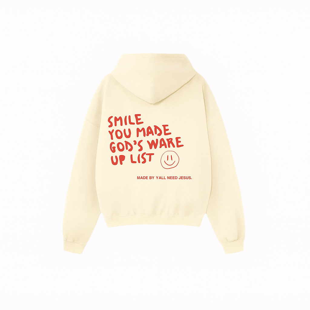Smile You Made It Hoodie (85% OFF TODAY ONLY)